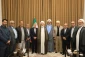 دیدار مسئول دفتر نماینده بعثه مقام معظم رهبری گیلان و خادمان فرهنگی با نماینده محترم ولی فقیه و امام جمعه رشت 6