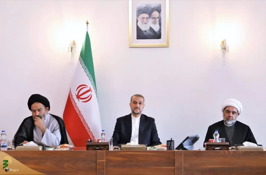 برگزاری جلسه مشترک دستگاه دیپلماسی و نهادهای مرتبط با حج 3