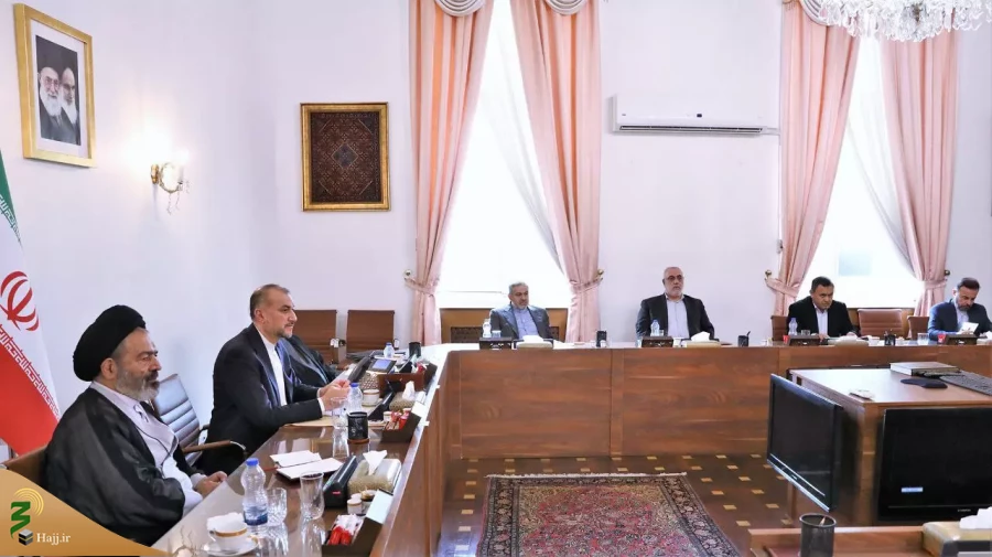 برگزاری جلسه مشترک دستگاه دیپلماسی و نهادهای مرتبط با حج 6