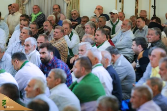  نخستین دعای کمیل زائران بیت الله الحرام در مدینه منوره 11