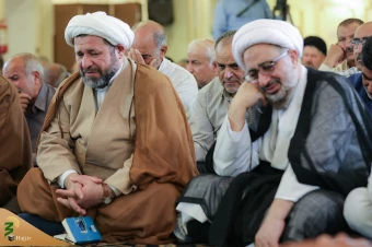  نخستین دعای کمیل زائران بیت الله الحرام در مدینه منوره 8
