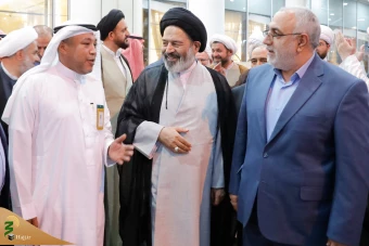 ورود سرپرست حجاج ایرانی و رئیس سازمان حج و زیارت به سرزمین وحی 5