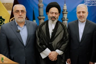 ورود سرپرست حجاج ایرانی و رئیس سازمان حج و زیارت به سرزمین وحی 13