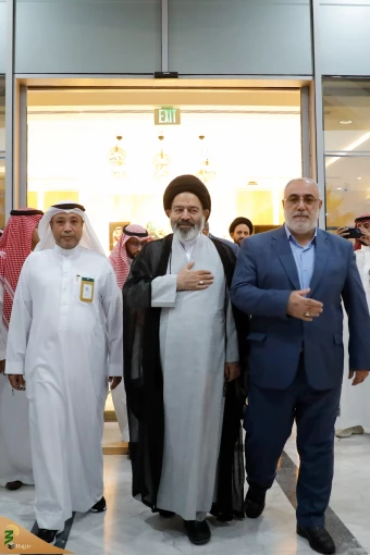 ورود سرپرست حجاج ایرانی و رئیس سازمان حج و زیارت به سرزمین وحی 9