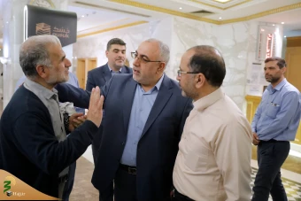 دیدار صمیمی سرپرست حجاج ایرانی با زائران کشورمان درمدینه منوره _ 1 8