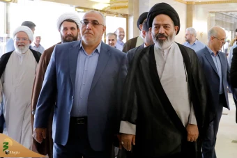 دیدار صمیمی سرپرست حجاج ایرانی با زائران کشورمان درمدینه منوره _ 1 7