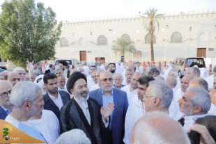نخستین کاروانهای زائران ایرانی با بدرقه مسئولان حج و زیارت عازم مکه شدند 2