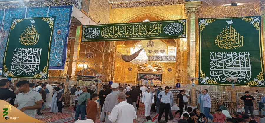 حال و هوای کربلا در آستانه میلاد مبارک امام رضا علیه السلام