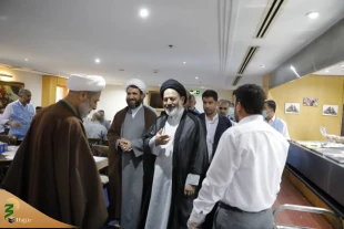 لقاء رئیس بعثة الحجاج الإیرانیین مع الحجاج الإیرانیین 2