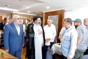 بازدید سرپرست حجاج ایرانی از هتل محل اسکان زائران در مدینه + عکس 2