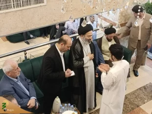 بازدید سرپرست حجاج ایرانی ازهتل محل اسکان زائران در مدینه  5