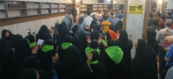  به امام رضا برای سلامتی رئیس جمهور و همراهان