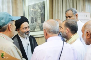 بازدید دست اندرکاران حج و زیارت از هتل محل اسکان زائران ایرانی در مدینه 2