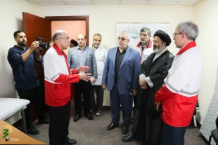 بازدید دست اندرکاران حج و زیارت از هتل محل اسکان زائران ایرانی در مدینه 4