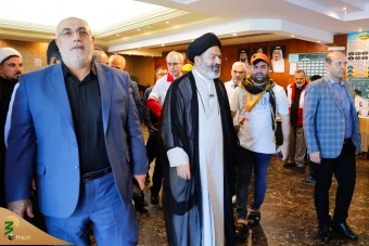 دیدار صمیمی سرپرست حجاج ایرانی با زائران کشورمان درمدینه منوره _ 2 20