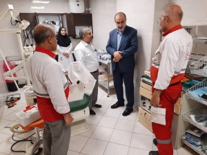 بازدید مدیر عملیات حج تمتع از بیمارستان ایرانی مکه