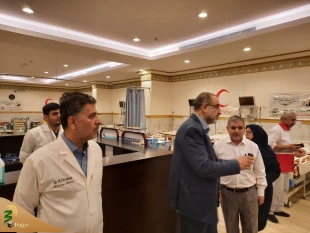بازدید مدیر عملیات حج تمتع از بیمارستان ایرانی مکه 3