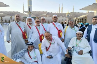 پوشش متنوع زائران مسجدالنبی(ص) در حج 1403 + عکس 2