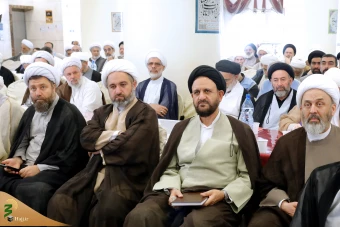 جلسه با روحانیون و خادمان فرهنگی حج ۱۴۰۳ 4