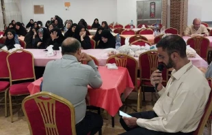 سوگواری زائران ایرانی در مدینه منوره درغم «شهید خدمت» 2