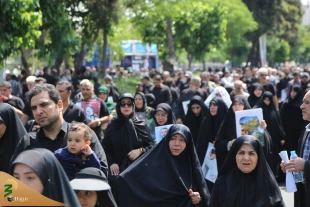 عکس + موکب حج در خدمت تشییع شهدای خدمت 6