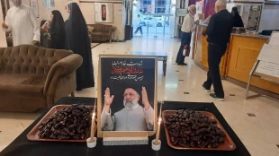 عزاداری حجاج ایرانی برای رییس جمهوری شهید و شهدای خدمت + عکس و فیلم 2