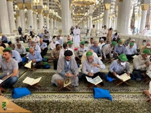 رثاء الحجاج الإیرانیین فی المدینة المنورة فی حزن «شهید الخدمة» 2
