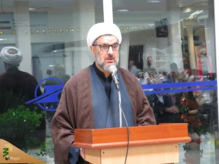 آیین بدرقه اولین گروه زائران حج تمتع گیلان در فرودگاه بین المللی سردار جنگل رشت برگزار شد 4