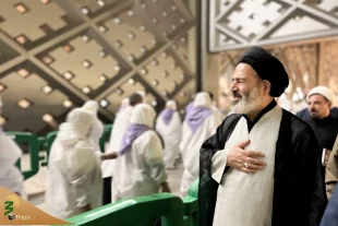 مسئولان حج در‌ایستگاه قطار سریع‌السیر مدینه زائران ایرانی را بدرقه کردند 9