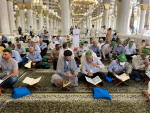 Iranian pilgrims in Medina mourn for 