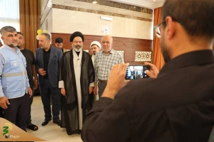 بازدید سرزده نماینده ولی فقیه در امور حج و زیارت از هتل زائران ایرانی در نزدیکی حرم نبوی 4