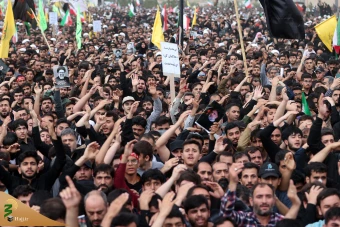 مراسم تشییع پیکر رئیس جمهور شهید و همراهان در شهر قم 27