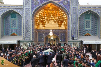 مراسم تشییع پیکر رئیس جمهور شهید و همراهان در شهر قم 19
