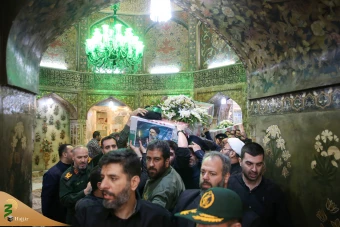 مراسم تشییع پیکر رئیس جمهور شهید و همراهان در شهر قم 30