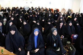  مراسم دعای کمیل زائران ایرانی در مدینه منوره به یاد شهدای خدمت 9