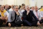 حضور رائع لحجاج بیت الله الحرام المعزون لشهداء الخدمة فی مراسم دعا کمیل فی المدینة المنورة 2