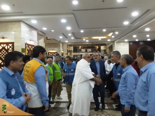 رییس سازمان حج وارد مکه شد 2