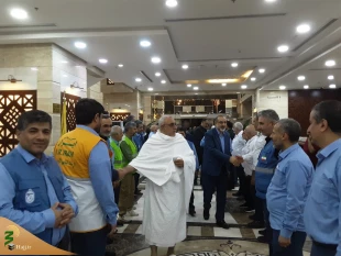 رییس سازمان حج وارد مکه شد 3