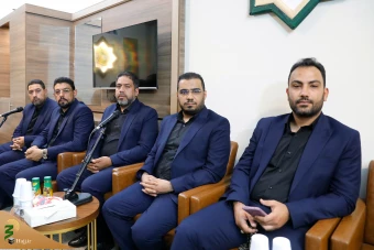 دیدار با اعضای کاروان قرآنی نور در مدینه منوره  10