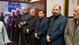 برگزاری مراسم گرامیداشت شهید خدمت در کربلا