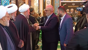 برگزاری مراسم گرامیداشت شهید خدمت در کربلا