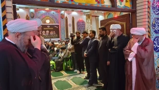 برگزاری مراسم گرامیداشت شهید خدمت در کربلا