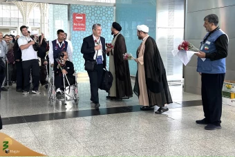 ورود کاروان جانبازان به مدینه النبی  3