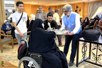 ورود کاروان جانبازان به مدینه النبی  15
