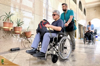 ورود کاروان جانبازان به مدینه النبی  19