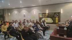 دیدار برگزیدگان یگان ویژه نیروی انتظامی با مسؤل دفتر نمایندگی بعثه در عراق