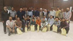 دیدار برگزیدگان یگان ویژه نیروی انتظامی با مسؤل دفتر نمایندگی بعثه در عراق