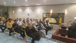 دیدار برگزیدگان یگان ویژه نیروی انتظامی با مسؤل دفتر نمایندگی بعثه در عراق
