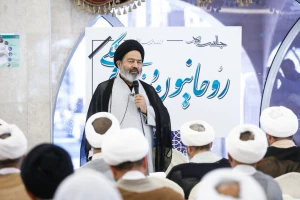 تأکید سرپرست حجاج ایرانی بر «تفکر» و‌ «خودسنجی» زائران در مدینه+عکس