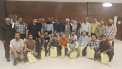 دیدار برگزیدگان یگان ویژه نیروی انتظامی با مسؤل دفتر نمایندگی بعثه در عراق
